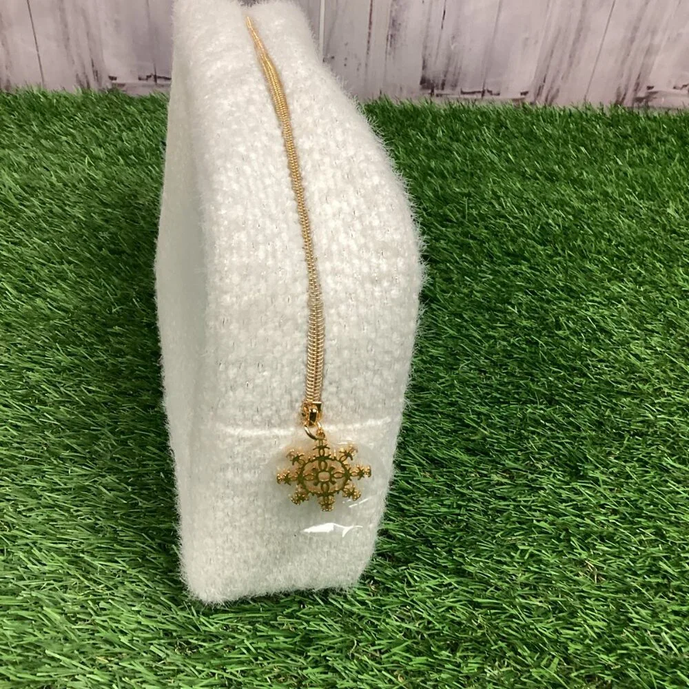 Chanel Holiday Makeup Bag - 2024 Snowflake Zipper